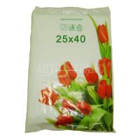 Фасовочные пакеты в пластах «Тюльпаны», 25*40 см, 12 мкм