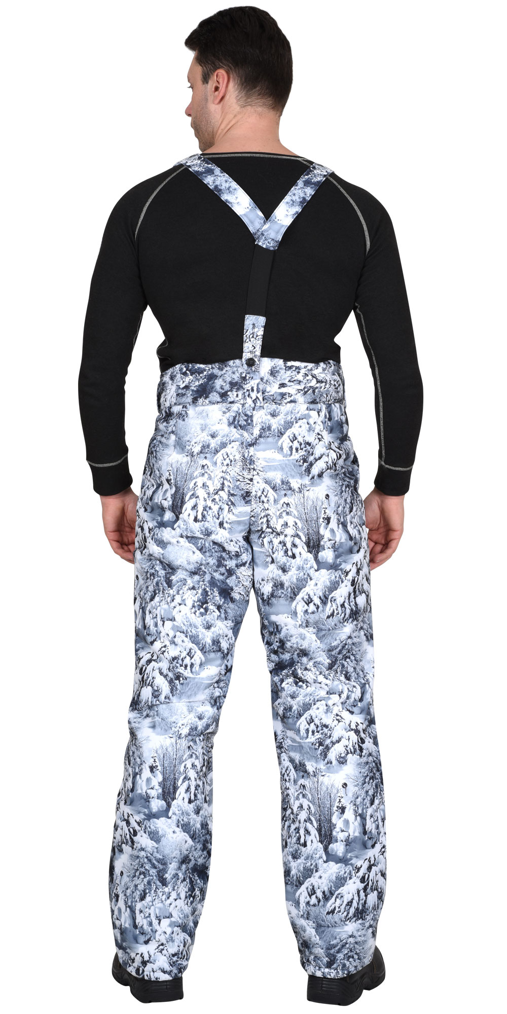 Костюм "Тайга" зимний: куртка, брюки. (тк.Алова) КМФ Белый лес