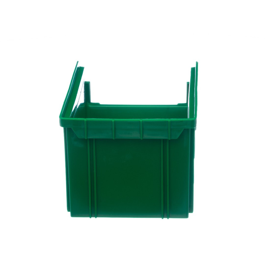 Пластиковый ящик V-2-зеленый 234х149х120 мм, 3,8 литра