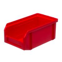 Пластиковый ящик V-1-красный 172х102х75 мм, 1 литр