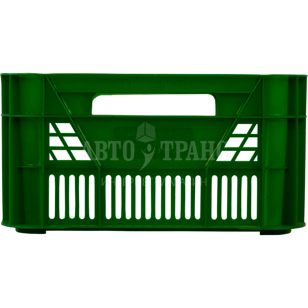 Пластиковый ящик, зелёный, 400*300*155 мм