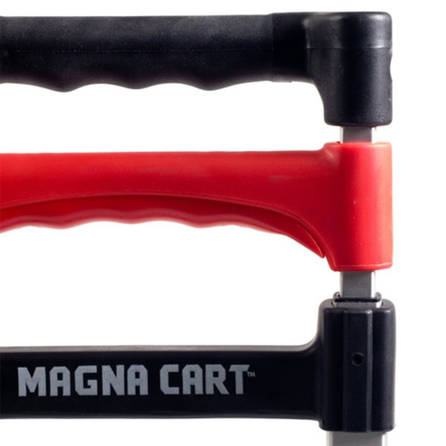 Двухколесная ручная тележка MAGNA Cart MCX складная, алюминий, сталь, грузоподъемность 68 кг