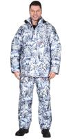 Костюм "Тайга" зимний: куртка, брюки. (тк.Алова) КМФ Белый лес