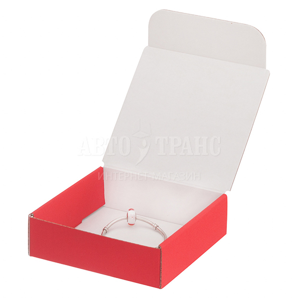 Подарочная коробка «Красная алмазная крошка» КС-303, 110*110*35 мм