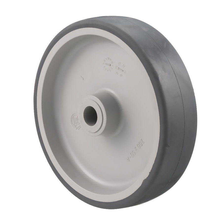 711104 Промышленное колесо серая резина Д-150 мм.