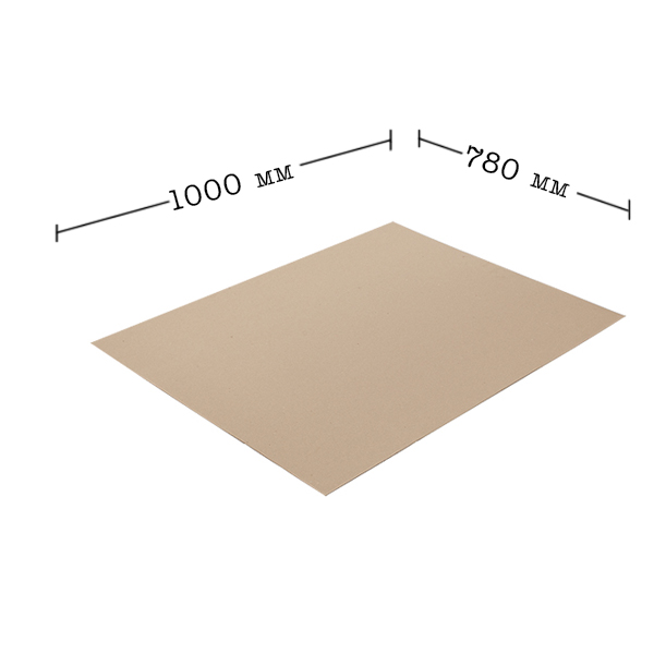 Переплетный картон, 1000*780*2.5 мм