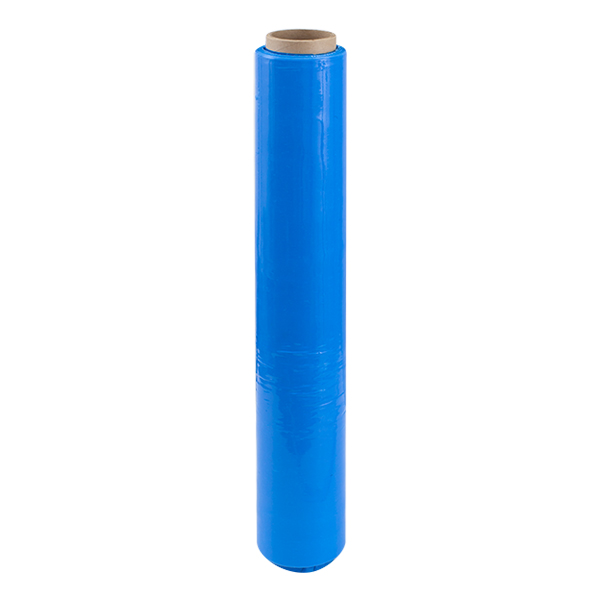 Стрейч пленка светло-синяя, матовая, 500 мм, 20 мкм, 1.2 кг