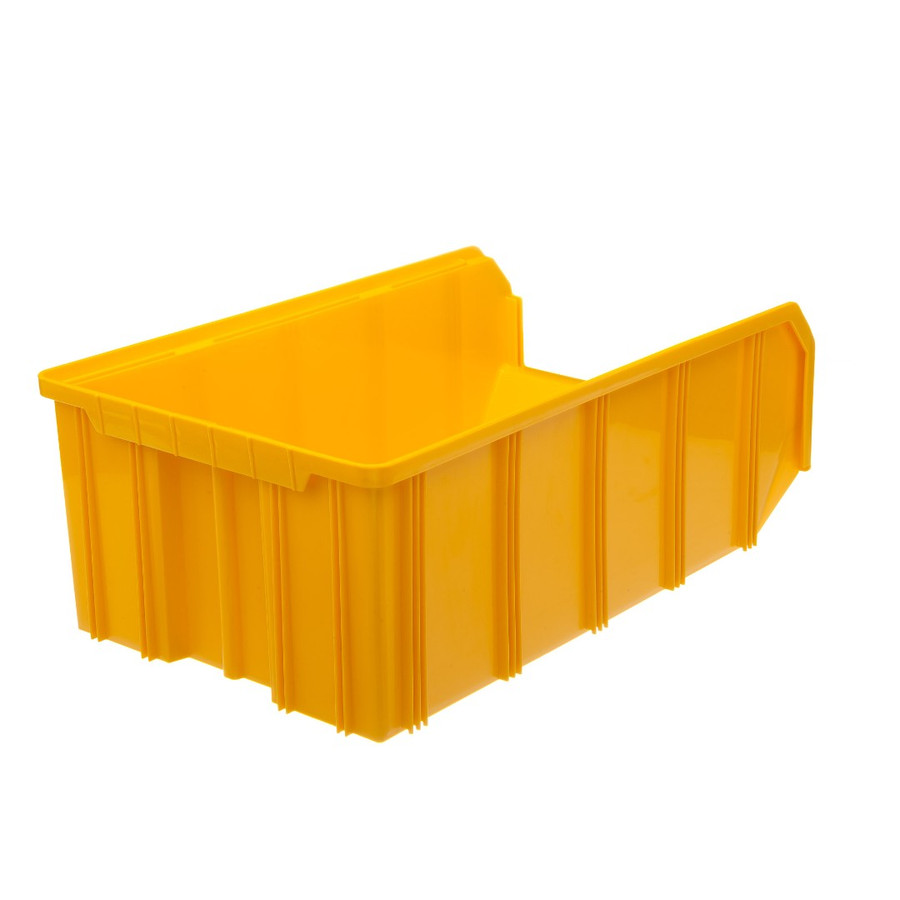 Пластиковый ящик V-4-желтый 502х305х184 мм, 20 литров
