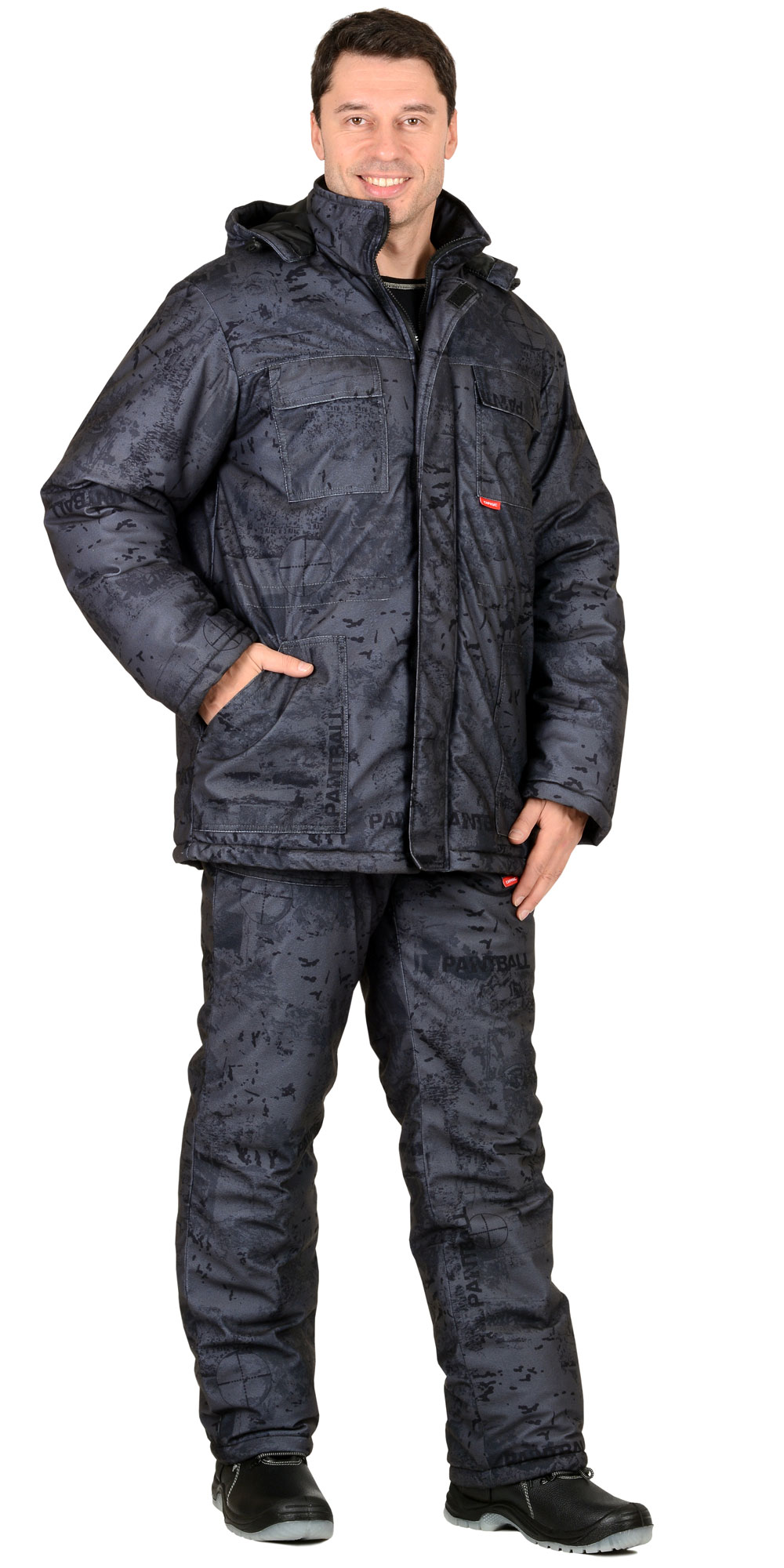 Костюм "Тайга" зимний: куртка, брюки. (тк.Алова) КМФ Мишень