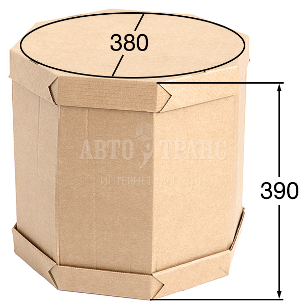 Необычная коробка «Октабин», 390*380 мм1