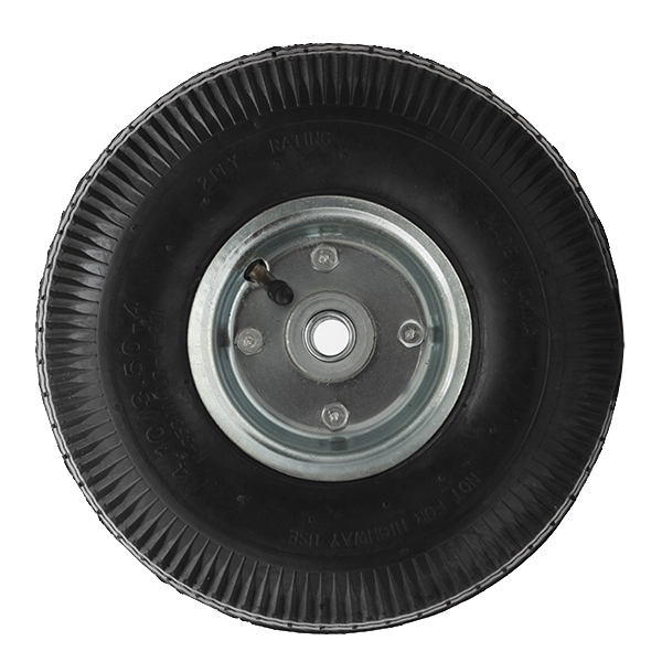 PR1802 Надувное колесо Д-260 мм. 4.10/3.50-4 ступица симметричная