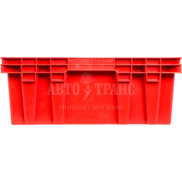 Пластиковый ящик, красный, 600*400*152 мм