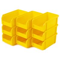 Пластиковый ящик V-1-К9-желтый, 172х102х75 мм, комплект 9 шт.