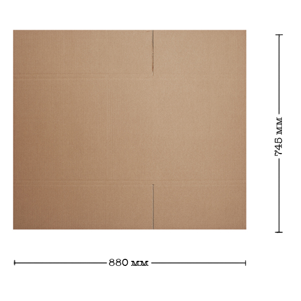 Картонная коробка №6, 520*350*380 мм