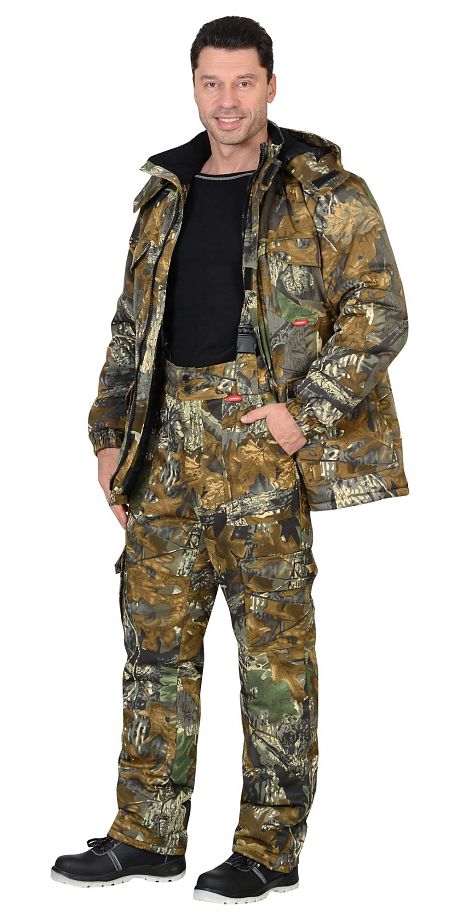 Костюм "ФОРЕСТ" : зимний куртка дл., брюки (тк.CROWN-230) КМФ