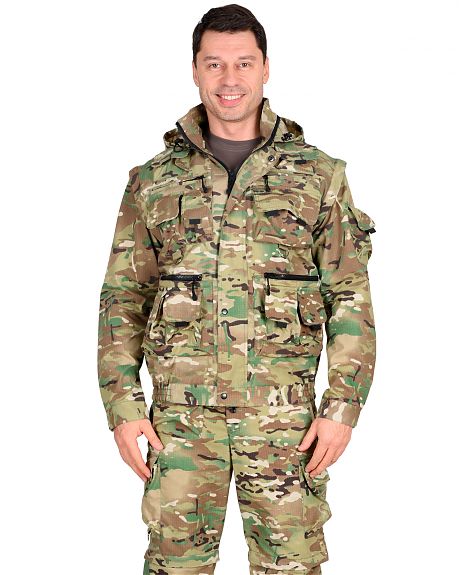 Костюм "Тигр" куртка, брюки (тк. Рип-стоп 210) КМФ Мультикам