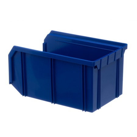 Пластиковый ящик V-2-синий 234х149х120 мм, 3,8 литра