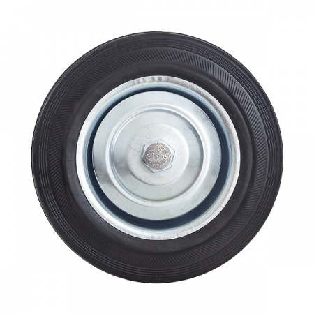 С46 Промышленное колесо черная резина Д-100 мм.