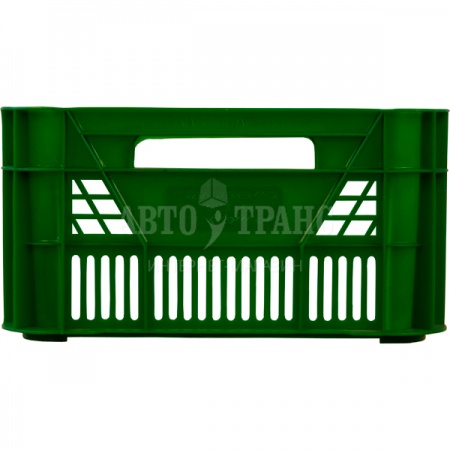 Пластиковый ящик, зелёный, 400*300*155 мм