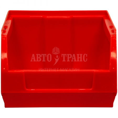 Ящик для склада Sanremo PP, красный, 170*105*75 мм