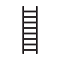 Лестницы односекционные алюминиевые