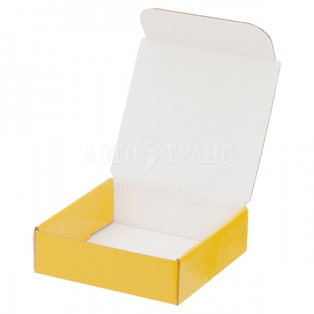 Подарочная коробка «Жёлтый глянец» КС-303, 110*110*35 мм