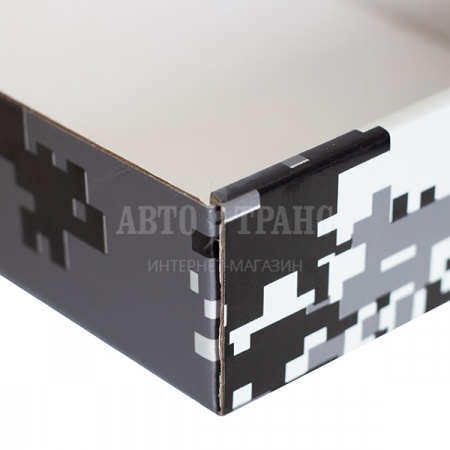 Подарочная коробка «Камуфляж зимний пиксель» КС-300, 170*130*40 мм