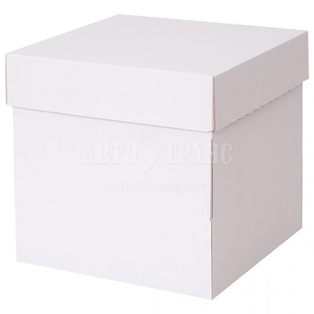 Коробка крышка-дно «Кубик», белый, 250*250*250 мм