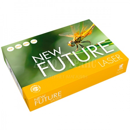 Офисная бумага New Future LASER, формат А4, 500 листов/пачка, 80 г/м²
