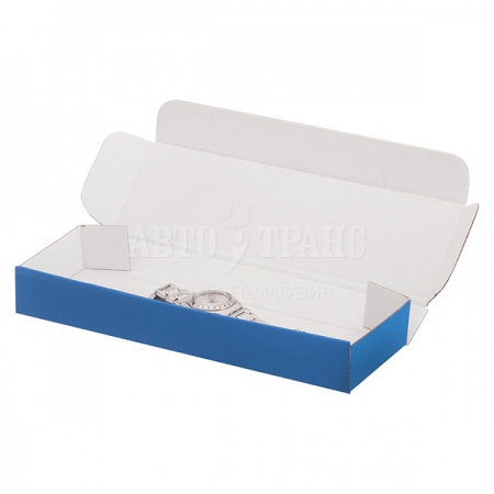 Подарочная коробка «Синяя алмазная крошка» КС-301, 240*70*30 мм