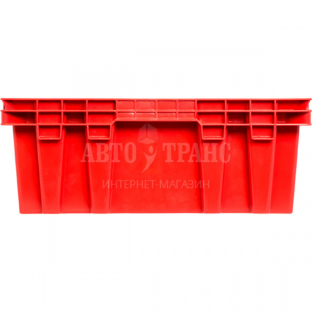 Пластиковый ящик, красный, 600*400*152 мм