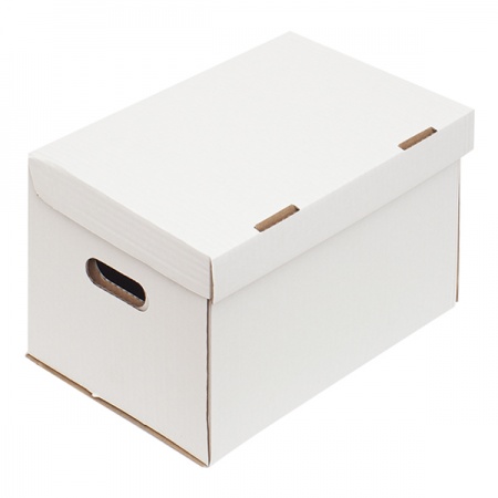 Архивная коробка А4 (для документов №9/1) белая , 330*230*230 мм